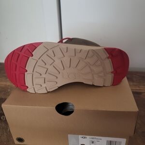 UGG Kids Boots - Red and Tan Sole